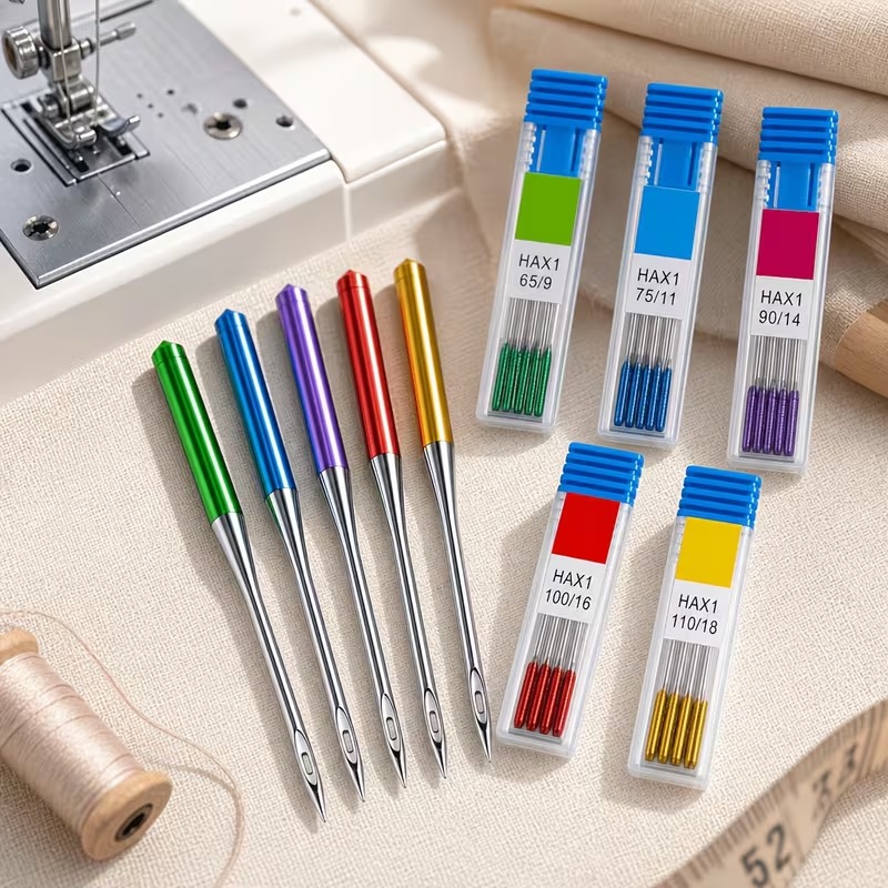 60-Piece Sewing Machine Needle Set